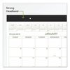 At-A-Glance Two-Color Desk Pad, 22 x 17, White Sheets, Black Binding, Clear Corners, 12-Month (Jan to Dec): 2022 GG2500-00